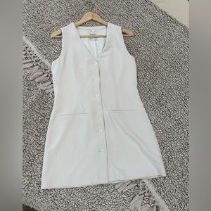 Abercrombie cream blazer dress NWOT size small